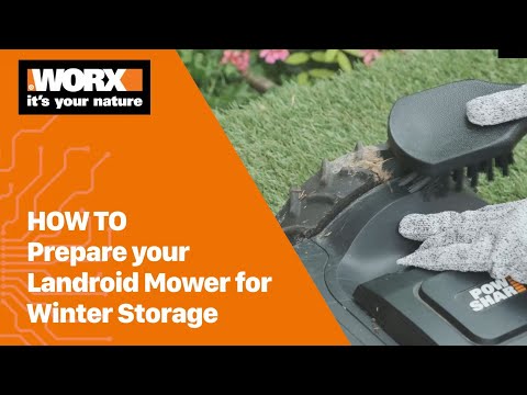 Prepare your Landroid Mower for Winter Storage