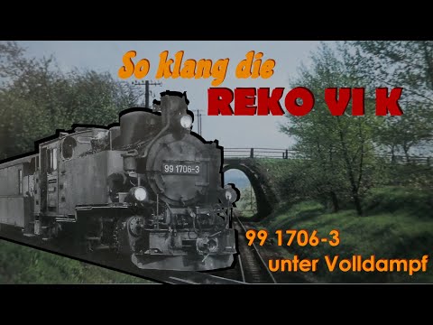 So klang die REKO VI K | Tonaufnahme der 99 706 | 30.1.1972 | derSchmalspurprellbock-Short