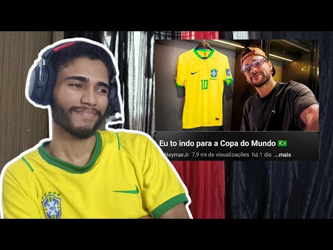 Eu to indo para a Copa do Mundo 🇧🇷