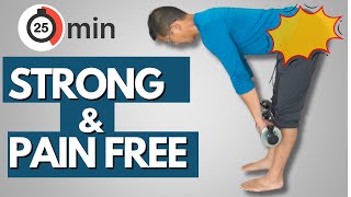 Hip Pain Basic Workout - Lower Body Strengthening for Beginners