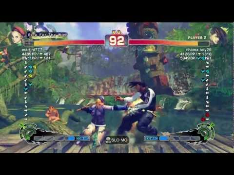 martini777 (Cammy) vs Ojisan Boy (Yang) AE2012 Ranked Match *720p HD*