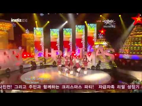 4Minute - Jingle Bell Rock@Music Bank