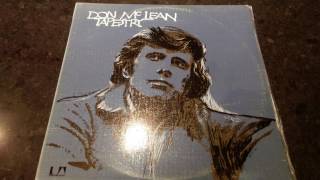 Respectable Don McLean Tapestry