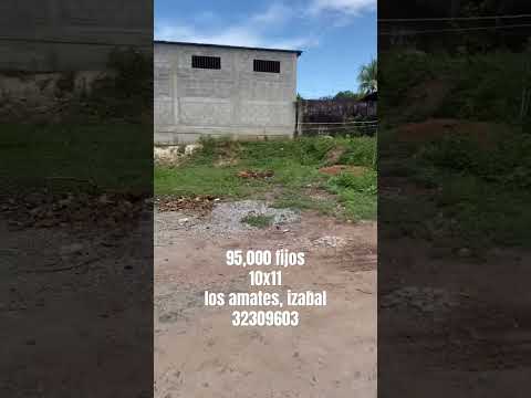 lote en los amates izabal