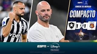 BOTAFOGO TROPEÇA EM CASA NA ESTREIA DO NOVO TÉCNICO E EMPATA COM O CARACAS | MELHORES MOMENTOS