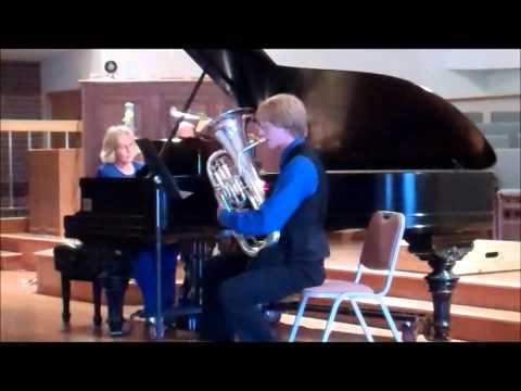 David Hamaker - Horovitz Euphonium Concerto 3rd Movement
