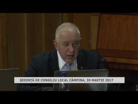 Ședința Consiliului Local Câmpina din 30 martie 2017