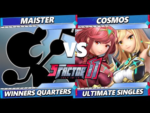 Pre S Factor 11 - Maister (Game & Watch) Vs. Cosmos (Pyra Mythra) Smash Ultimate - SSBU