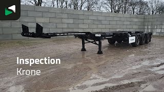 Krone SD Multi' 45ft container chassis semi-trailer | Image 4 - Autoline