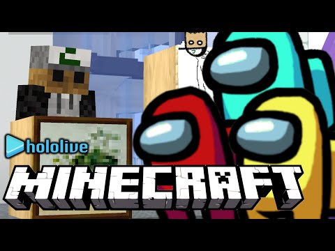 TmanBagged - WHEN THE MINECRAFT ART IS SUS!!! | Hololive Construction