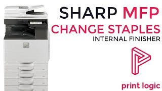 Change Staple Cartridge - Sharp MFP
