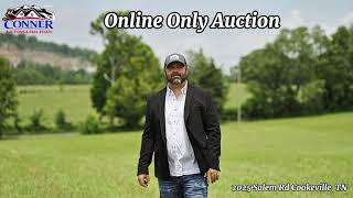 Online Only Auction • 2025 Salem Rd Cookeville, TN • Conner Auctions & Real Estate #6589