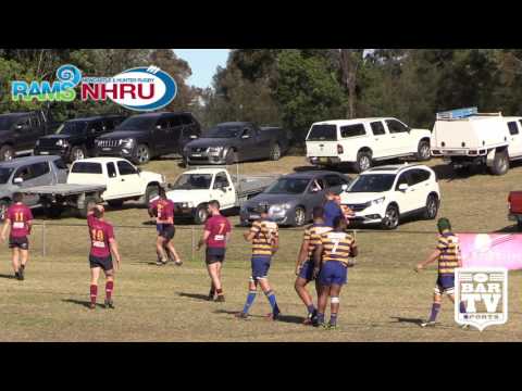 2017 RAMS NHRU Round 15 Premier 2 Highlights - Lake Macquarie Roos Vs Hamilton Hawks