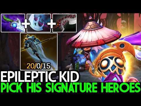 EPILEPTIC KID [Phantom Lancer] Pro Pick His Signature Heroes Beautiful Plays 7.26 Dota 2