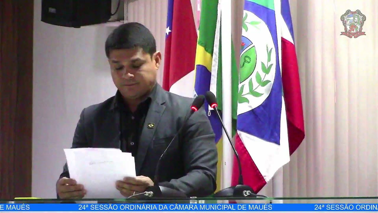 24ª SESSÃO ORDINÁRIA DA CÂMARA MUNICIPAL DE MAUÉS
