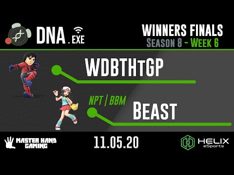 DNA.EXE S8:W6 - WDBTHtGP (Mii Brawler) Vs. NPT | BBM | Beast (Pokemon Trainer) - Winners Finals