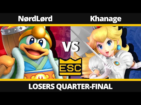 ESC 10 Losers Quarter-Final - NørdLørd Vs. Khanage - SSBU Tournament
