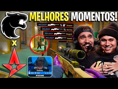 A FURIA ESTÁ DEMAISSS!🔥 FURIA x ASTRALIS (MELHORES MOMENTOS) FISSURE QUARTAS DE FINAIS (MADHOUSE TV)