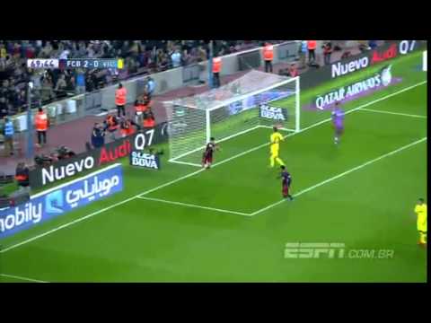 Barcelona 3x0 Villareal - Narração Paulo Andrade - IMAGENS ESPN