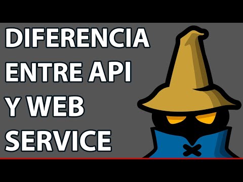 Diferencia entre API y Webservice
