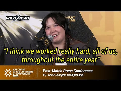 Shopify Rebellion GC (TL vs. SR) | VCT Game Changers Championship 2025 | Post-match Press Conference