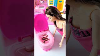 Satisfying with Unboxing & Review Miniature Toilet | ASMR Video no music #asmrtoys #barbiegirl