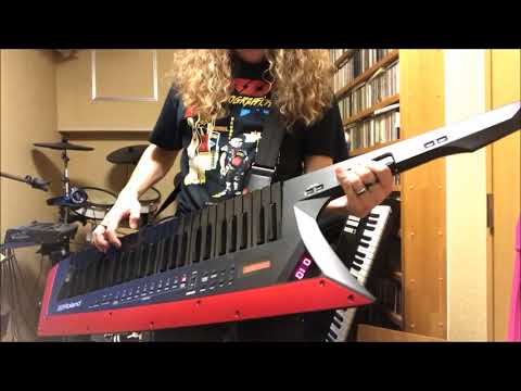 Beat It solo with Roland AX-Edge