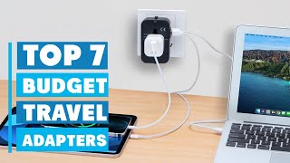 Best Budget Travel Adapters You Can Buy in 2025 – Compact, Powerful, Essential!