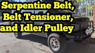 Ford Econoline Serpentine Belt, Tensioner, and Idler Pulley Replacement (1997 E-150 4.6L)