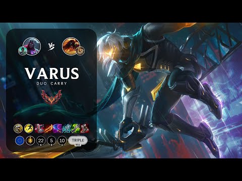 Varus ADC vs Sivir - EUW Grandmaster Patch 12.21