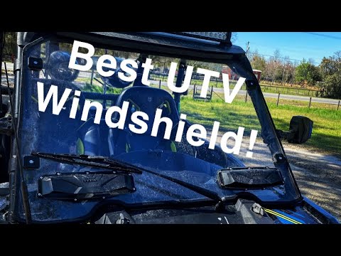 Best UTV Windshield and Wiper Setup