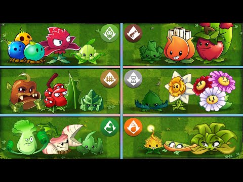6 Best Team Plants + Mint Battlez - Who Will Win? - PvZ 2 Team Plant vs Team Plant