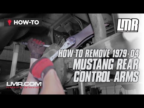 How To Remove 1979-04 Mustang Rear Control Arms