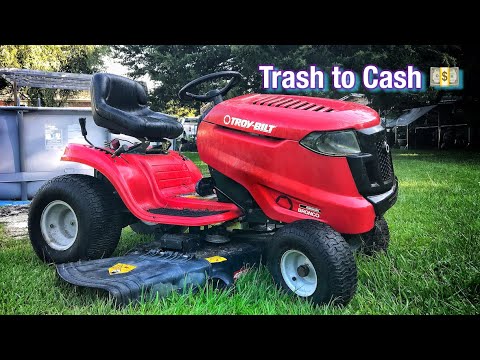 FIXING A BROKEN TROY BILT BRONCO TRACTOR