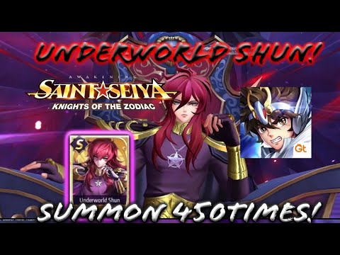 Saint Seiya: Awakening (KOTZ) - Shun Underworld Release! Time to Gacha! Summon 450x! Will I get him?
