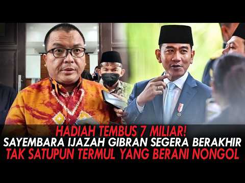 HADIAH TEMBUS 7 M! SAYEMBARA IJAZAH GIBRAN SEGERA BERAKHIR, TERMUL TAK ADA YANG BERANI