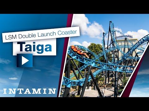 Intamin LSM Double Launch Coaster "Taiga" @ Linnanmäki, Finland