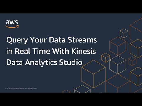 Query Your Data Streams in Real Time With Kinesis Data Analytics Studio | Amazon Web Services