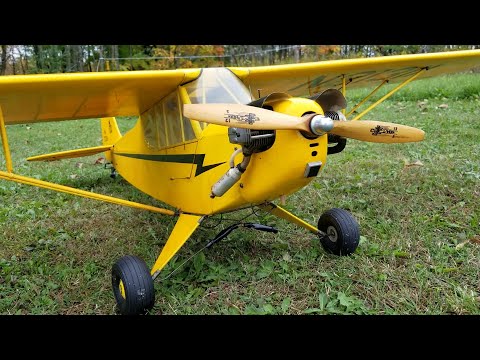 PIPER J-3 CUB_28 Year old Scale RC Model Airplane!