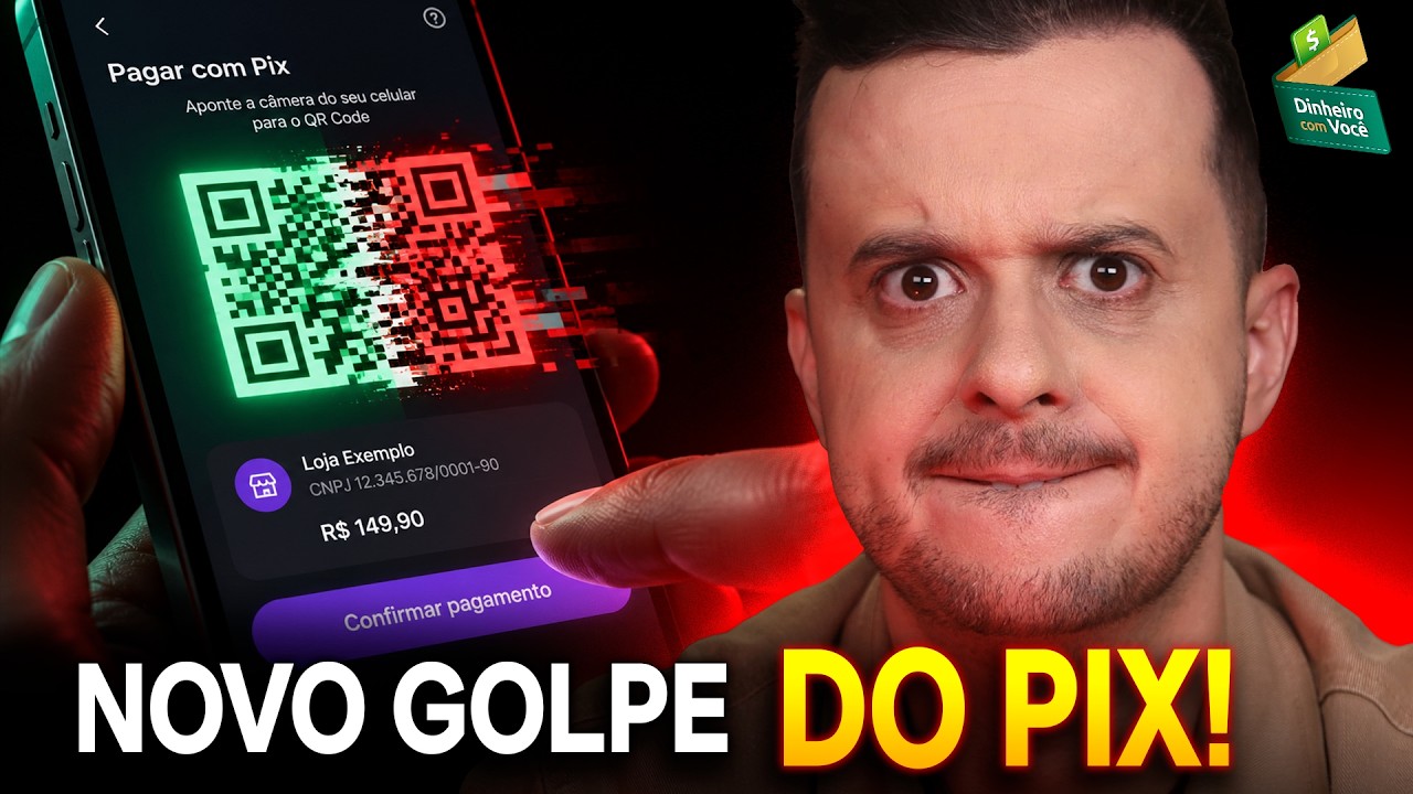 CUIDADO: O NOVO GOLPE do PIX que ROUBA seu Dinheiro SEM VOCÊ VER!