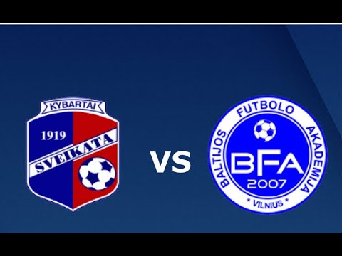 II Lyga 2021: Vilniaus BFA B - Sveikata