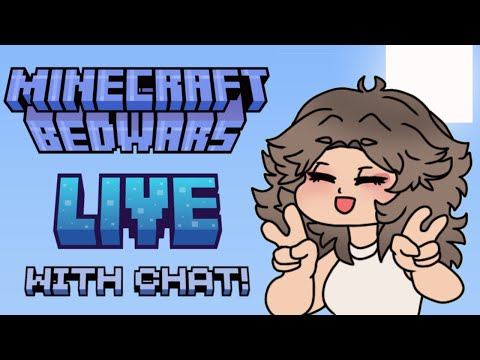 Insane Bedwars Action with Chat! (LIVE)