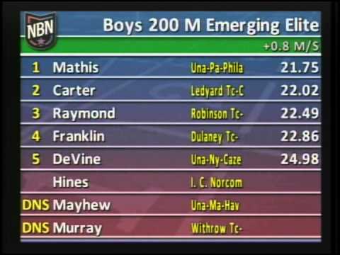 Boys 200m EE Heat 4 - New Balance Nationals Outdoor 2013