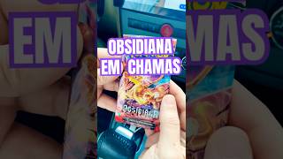 Abrindo um booster de Pokémon TCG Obsidiana em Chamas🔥✨ #pokemon #pokemontcg #unboxing