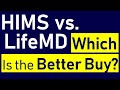 Hims Vs LifeMD Which Is The Better Buy Comparing Valuation EV GP RG For Hims And LFMD Stock