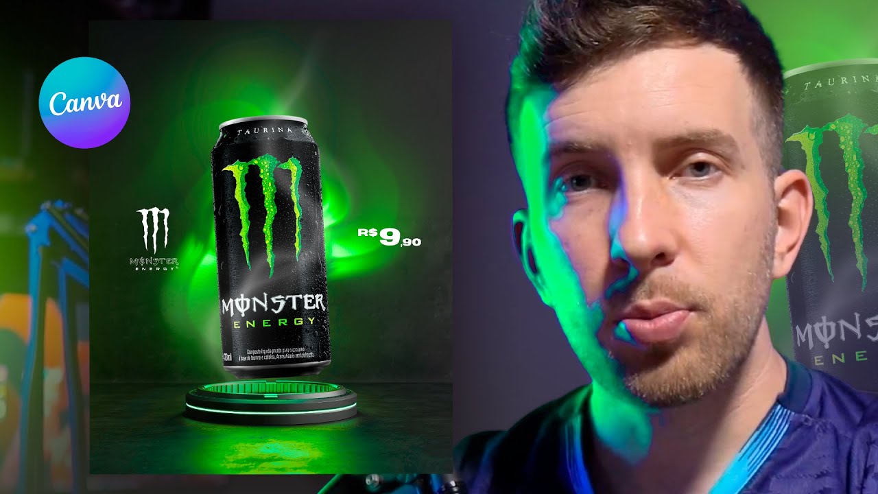 Como fazer Arte no Canva (Profissional PORÉM Fácil, Qualquer Pessoa Consegue) Dúvida? Vem Testar 🔥