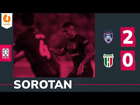 Sorotan: Johor Darul Ta'zim 2 - 0 Kuching City FC | 4 - 1 | Separuh Akhir (2) | Piala FA 2025