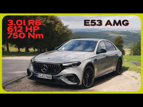 Mercedes-AMG E53 - 612 PS Hybrid Powerhouse 4MATIC+ | Limousine | Sound |  Review | Test | 2025