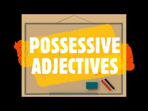 Learn Turkish Lesson 11 - Possessive Adjectives (Sahiplik Sıfatları)