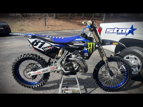 YZ250 Two Stroke Factory Replica Build Details Yamaha YZ 250 